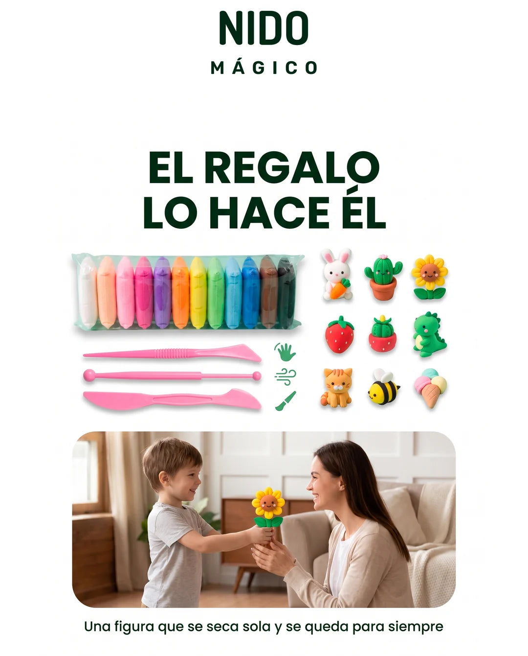 El regalo lo hace él