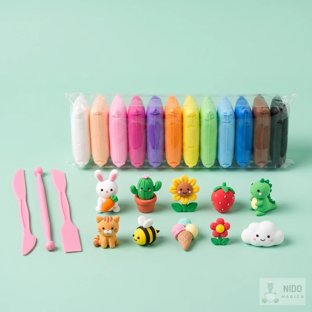 Figuras hechas con el foamy moldeable